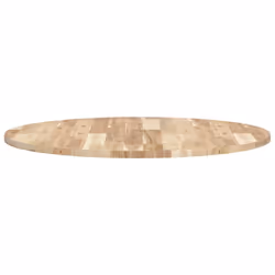 vidaXL Table Top Replacement Desktop Dining Table Top Round Solid Wood Acacia - Additional view 5