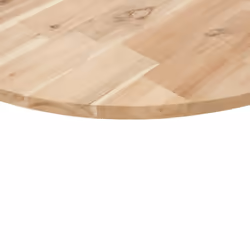 vidaXL Table Top Replacement Desktop Dining Table Top Round Solid Wood Acacia - Additional view 7