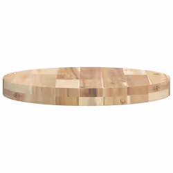 vidaXL Table Top Replacement Desktop Dining Table Top Round Solid Wood Acacia - Additional view 5