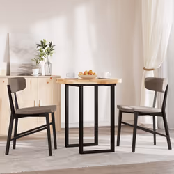 vidaXL Table Top Replacement Desktop Dining Table Top Round Solid Wood Acacia