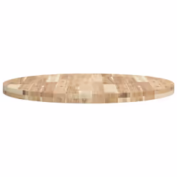 vidaXL Table Top Replacement Desktop Dining Table Top Round Solid Wood Acacia - Additional view 5