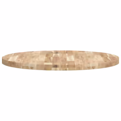 vidaXL Table Top Replacement Desktop Dining Table Top Round Solid Wood Acacia - Additional view 5