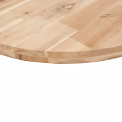 vidaXL Table Top Replacement Desktop Dining Table Top Round Solid Wood Acacia - Additional view 7