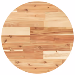 vidaXL Table Top Replacement Desktop Dining Table Top Round Solid Wood Acacia