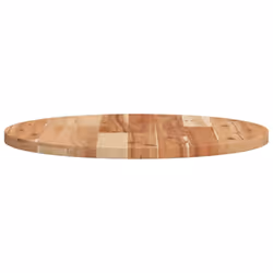 vidaXL Table Top Replacement Desktop Dining Table Top Round Solid Wood Acacia - Additional view 5