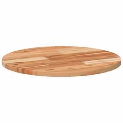 vidaXL Table Top Replacement Desktop Dining Table Top Round Solid Wood Acacia - Additional view 6