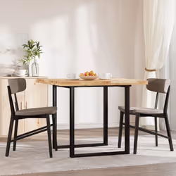vidaXL Table Top Replacement Desktop Dining Table Top Square Solid Wood Acacia - Additional view 2