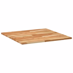 vidaXL Table Top Replacement Desktop Dining Table Top Square Solid Wood Acacia - Additional view 4