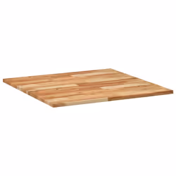 vidaXL Table Top Replacement Desktop Dining Table Top Square Solid Wood Acacia - Additional view 6