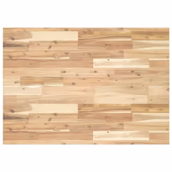 vidaXL Table Top Replacement Dining Table Top Rectangular Solid Wood Acacia