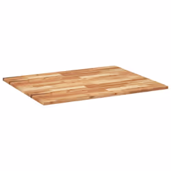 vidaXL Table Top Replacement Dining Table Top Rectangular Solid Wood Acacia - Additional view 6