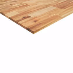 vidaXL Table Top Replacement Dining Table Top Rectangular Solid Wood Acacia - Additional view 7