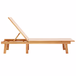 VidaXL 4008412 outdoor chair Lounge Padded seat Acacia wood, Fabric - Additional view 4