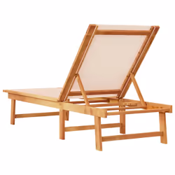 VidaXL 4008412 outdoor chair Lounge Padded seat Acacia wood, Fabric - Additional view 5