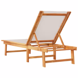 VidaXL 4008413 outdoor chair Lounge Padded seat Acacia wood, Fabric - Additional view 5
