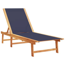 VidaXL 4008414 outdoor chair Lounge Padded seat Acacia wood, Fabric