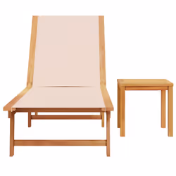 VidaXL 4008416 outdoor chair Lounge Padded seat Acacia wood
