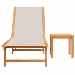 VidaXL 4008417 outdoor chair Lounge Padded seat Acacia wood