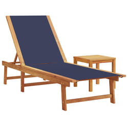 VidaXL 4008418 outdoor chair Lounge Padded seat Acacia wood