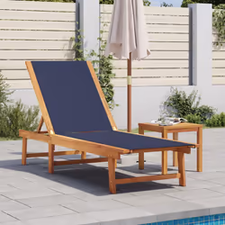 VidaXL 4008418 outdoor chair Lounge Padded seat Acacia wood