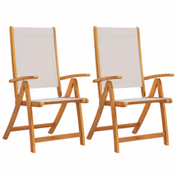 VidaXL 4008421, Terrace, Padded seat, Acacia wood, Fabric, Grey, 110 kg, 570 mm