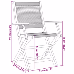 vidaXL Bistro Set 3 Piece Outdoor Bar Set Beige Polypropylene and Solid Wood