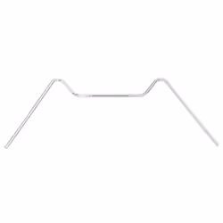 vidaXL Greenhouse Clips Glass Clips Wire Clips 50 pcs W Type Galvanised Steel