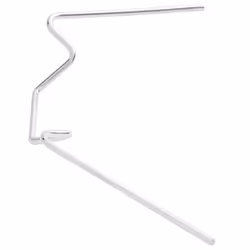 vidaXL Greenhouse Clips Glass Clips Wire Clips 50 pcs W Type Galvanised Steel - Additional view 4