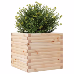 vidaXL Garden Planter Outdoor Flower Pot Patio Planter Pot Solid Wood Pine - Additional view 3