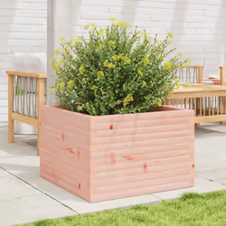 vidaXL Garden Planter 70x70x46 cm Solid Wood Douglas