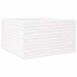 vidaXL Garden Planter Outdoor Flower Pot Planter Pot White Solid Wood Pine - Additional view 5