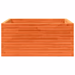 vidaXL Garden Planter Outdoor Flower Pot Planter Pot Wax Brown Solid Wood Pine - Additional view 5