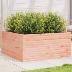 vidaXL Garden Planter Outdoor Flower Pot Patio Planter Pot Solid Wood Douglas