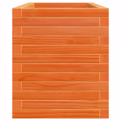 vidaXL Garden Planter Wax Brown 110x40x46 cm Solid Wood Pine - Additional view 5
