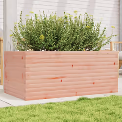 vidaXL Garden Planter Outdoor Flower Pot Patio Planter Pot Solid Wood Douglas