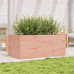 vidaXL Garden Planter Outdoor Flower Pot Patio Planter Pot Solid Wood Douglas