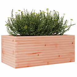 vidaXL Garden Planter Outdoor Flower Pot Patio Planter Pot Solid Wood Douglas