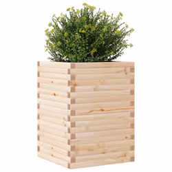vidaXL Garden Planter Outdoor Flower Pot Patio Planter Pot Solid Wood Pine - Additional view 3