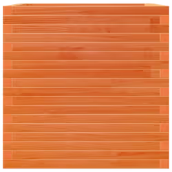 vidaXL Garden Planter Wax Brown 70x70x68.5 cm Solid Wood Pine - Additional view 5