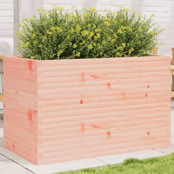vidaXL Garden Planter Outdoor Flower Pot Patio Planter Pot Solid Wood Douglas