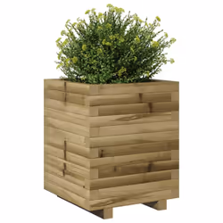 vidaXL Garden Planter Outdoor Flower Pot Planter Pot Impregnated Wood Pine - Additional view 3