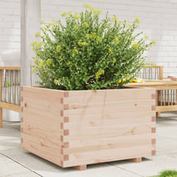 vidaXL Garden Planter 70x70x49.5 cm Solid Wood Pine