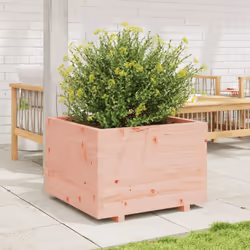 vidaXL Garden Planter 70x70x49.5 cm Solid Wood Douglas