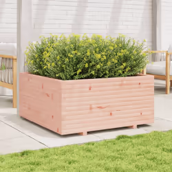 vidaXL Garden Planter Outdoor Flower Pot Patio Planter Pot Solid Wood Douglas