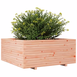 vidaXL Garden Planter 110x110x49.5 cm Solid Wood Douglas