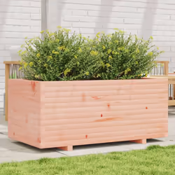 vidaXL Garden Planter Outdoor Flower Pot Patio Planter Pot Solid Wood Douglas