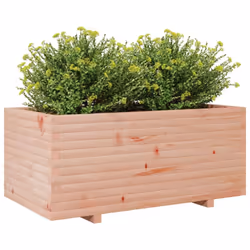 vidaXL Garden Planter Outdoor Flower Pot Patio Planter Pot Solid Wood Douglas