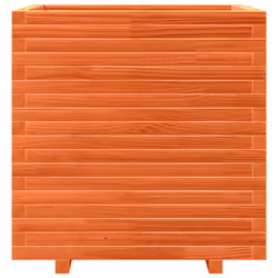 vidaXL Garden Planter Wax Brown 70x70x72 cm Solid Wood Pine - Additional view 4