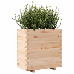 vidaXL Garden Planter 70x40x72 cm Solid Wood Pine