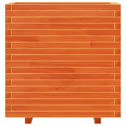 vidaXL Garden Planter Wax Brown 70x40x72 cm Solid Wood Pine - Additional view 4